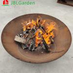 Metal Stamping Firebowl Customized Steel Fire Pits Weather Resistance