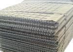 Long Life Welded itary Defensive Barriers / Gabion Mesh Box For Flood Control