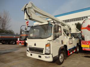 Wholesale HOWO 8-24 Meters Height Aerial Work Platform Arm Lift Bucket Truck 8 Tons Diesel Fuel Type from china suppliers