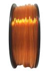 Transparent Orange 1.75mm 2.85mm PLA 3D Printer Filament 2.2 lbs 1 kg Spool For