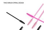 OEM Wholesale Price High Quality Disposable Mascara Wand Eyelash Brush for