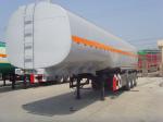 25-60cbm Oil Tanker Semi Truck And Trailer Option Q235 Carbon Steel Of Aluminum