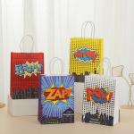 Custom Color Accepted Kraft Paper Letter Bag for Holiday Gift and Printed Design