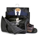 Waterproof Weekender Garment Duffel Bag Breathable With Shoe Compartment