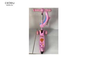 Wholesale 5 Year Olds Pink 2 In 1 Kick Scooter 67*55*48CM With Adjustable Seat from china suppliers