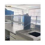 200-250 Kg Load Capacity Full Steel Shelving Lab Island Bench