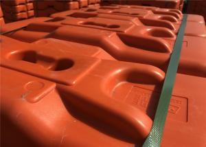 Wholesale 40mm Outer diameter Temporary Fencing Base HDPE 5502 center distance 75mm/3&quot; Highest quality UV powder BASF treated from china suppliers