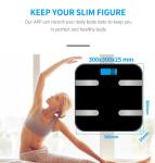 Smart Blue Backlight LCD Display Bluetooth Bathroom Scales