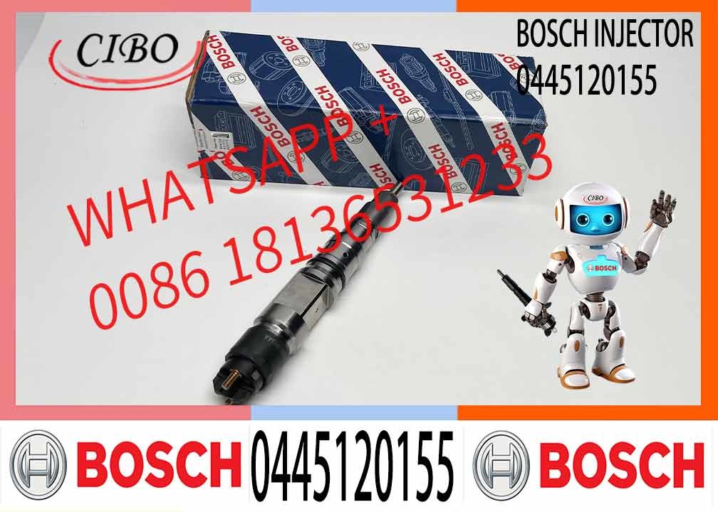 Nozzles 0445120155 Hot Sell Diesel Common Rail Injector 0 445 120 155 Engine Fuel Injector 0445 120 155 for MAN 04451201