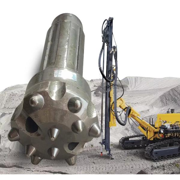 High 76mm Pressure Dth Hammer Button Drill Bit For Hard Rock