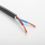 PVC Insulated Copper Flexible Electrical Cable Oxygen Free 2 Core