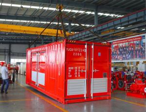 Wholesale Red 250GPM Skid Mounted Fire Pump Package With Electric / Diesel Engine from china suppliers