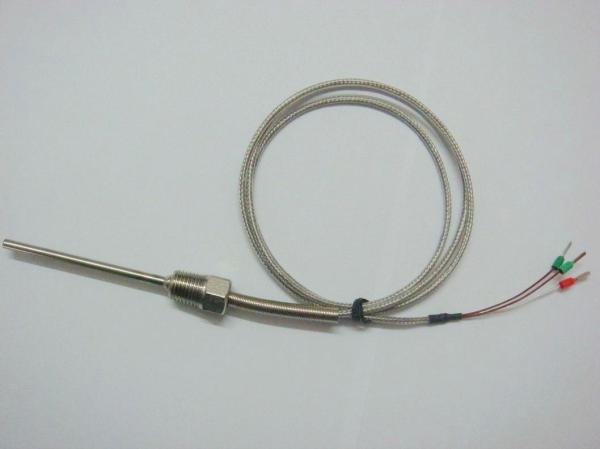 Quality SS 316 - (Wst 1.4401) Sheathed Pt100 Thermometer with Compensating Cable for sale
