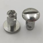 Silver Aluminum 5/16".500" 1/4 Quick Turn Dzus Small Head