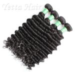 Fashionable Deep Curly Remy Malaysian Hair Extensions Without Chemical