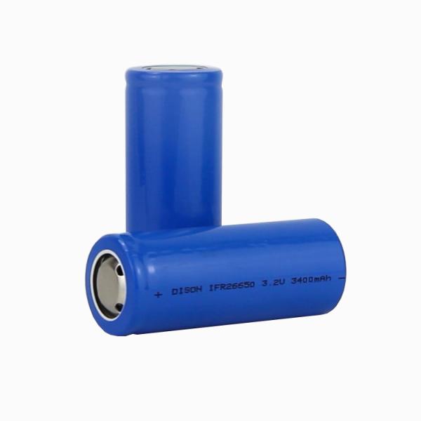 LiFePo4 32700 3.2V 6000mAh LFP Cylindrical Lithium Ion Battery Cell With Self