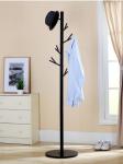 Round Tube Gold 5KG Steel Clothes Rack For Garment Display