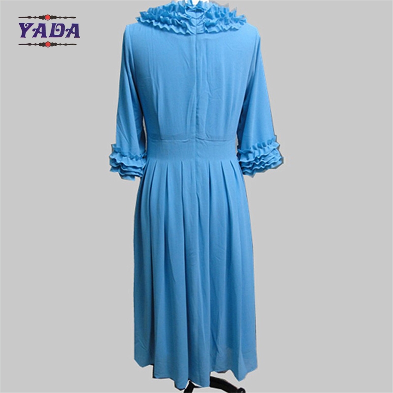 Fashionable high quality new style ladies prom silm dresses long dress for lady