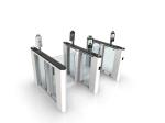 120W Automatic Turnstile Gate 500mm Arm Length For Community Supermarket Office