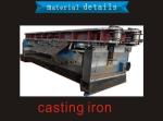 12 Grinding Heads Glass Edging Machine for Glass Processing Total Weight 3600kg