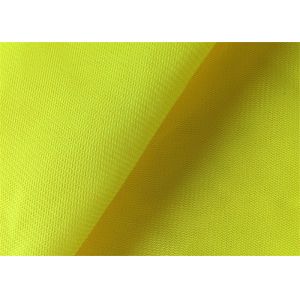 Anti Pill 100% Polyester Fluorescent Material Warp Knitting
