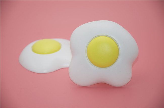 Cute Shape Baby Door Stopper Poached Egg Decorative No Scratches Protect Children
