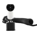 Coiled Spiral Type 1 To Type 2 EV Cable EVSE Charging Cable IP55