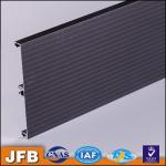 China anodized aluminum profile for kitchen cabinet, hot brush style Kitchen