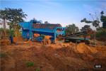 alluvial mini gold wash plant small trommel gold mining equipment for sale