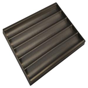 Wholesale RK Bakeware China Foodservice NSF 6 Loaf Glazed Aluminum Baguette Pan Full Size from china suppliers