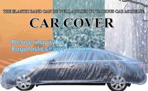 Wholesale Disposable Car Covers Clothes, Universal Covering Prevent Dust For Car, Vehicle Covers, With Elastic Band from china suppliers