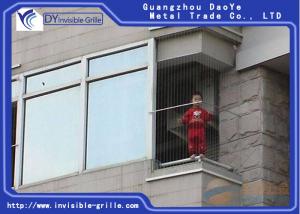 Wholesale Fire Rated Balcony Invisible Grille Safety Protection For Children from china suppliers