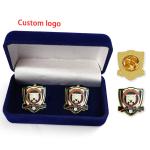 Custom Enamel Cufflinks Brand Name Cufflinks Personalized For Groomsmen