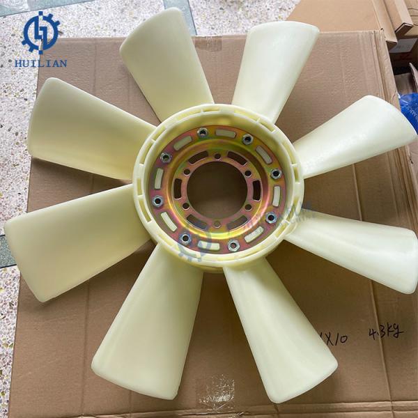 8 Blades 16306-2480 Air Cooling Fan Blades Excavator Diesel Engine For