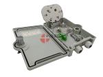 FTTH 4 Cores Outdoor Fiber Termination Box , Fiber Optic Connection Box SC