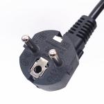 Heng-well Wholesale Europe 3 Pin Plug to IEC 320 C13 Power Cord Set PVC 1.8M
