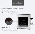 Professional Ultrasonic Dental Instrument Cleaner 9L Degas Function With Digital