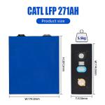 Grade A Full Capacity 3.2V 271AH LiFePO4 Battery Cell For Solar Energy Storage