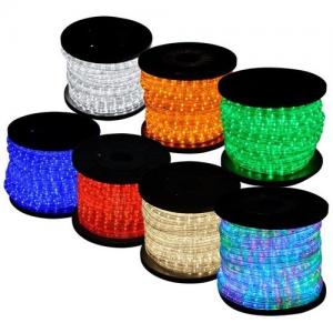 China 3 wire flat led light swimming pool rope light on sale