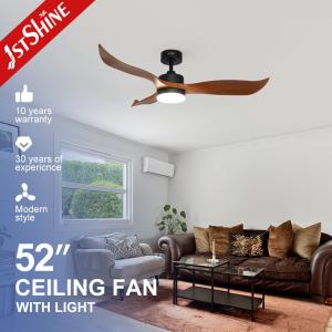 Wholesale Home Decorative LED Lighting 1stshine LED Ceiling Fan with 10- and 3 ABS Plastic Blades from china suppliers