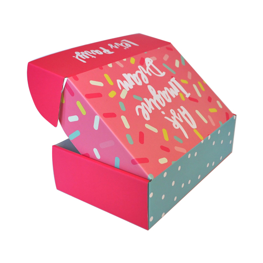 Wholesale Customized Recycled Paper Board Color Apparel Corrugated Mailing Boxes Folding Corrugated Box