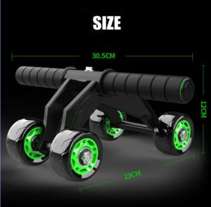 China 4 wheel abs roller 4 wheel ab machine 4 wheel abs vs 2 wheel abs on sale