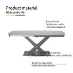 Marble Extendable Dining Table And Chairs Set Modern Nordic Black Adjusted 200cm
