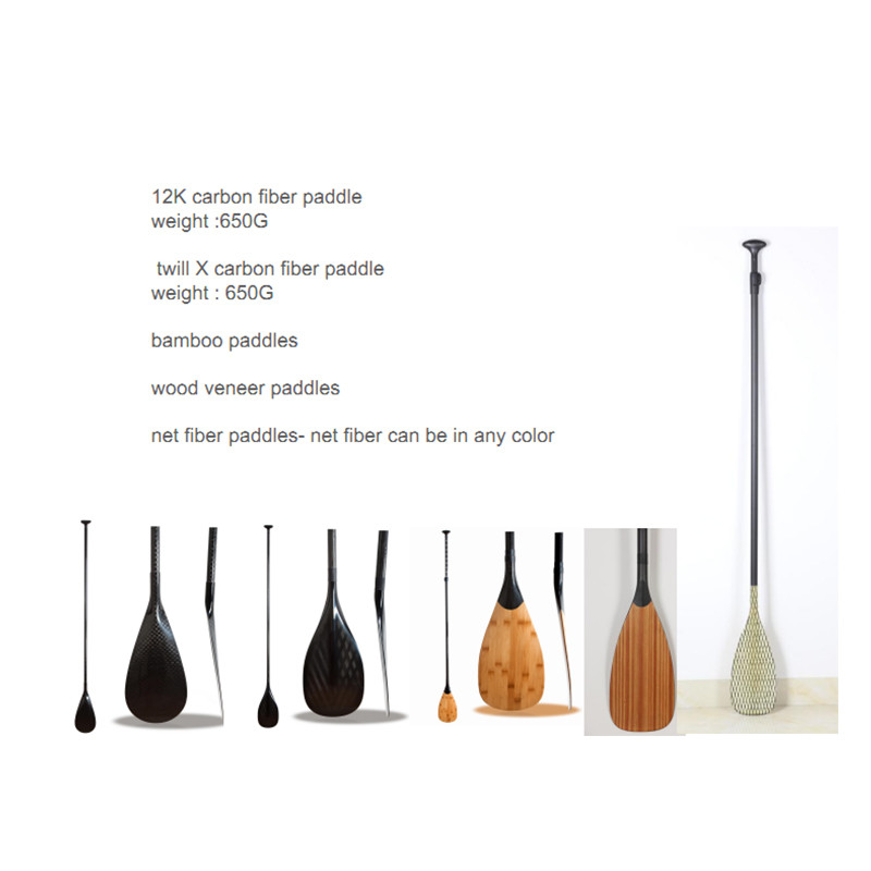 Customized High Quality Adjustable Carbon Fiber SUP Paddle