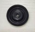OEM Fibrous Cloth Covered Silicone Sealing Gasket 80 Shore A For Air Purifier
