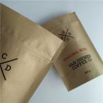Customized Paper Bag Packaging Vegetable Seeds k Valve Smell Proof For Coffee /