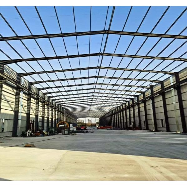 Prefabricated steel structure building exterior