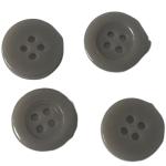 Grey Color Urea Buttons 15mm Use On Fireman Clothes Sewing Shirt