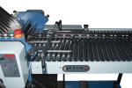 PLC Automatic Cross Fold Paper Folding Machine Gear Driving 200m/Min Industry