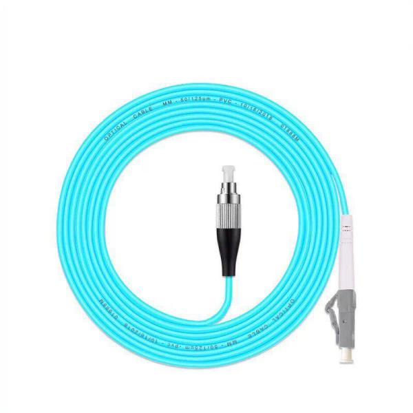 5PCS/Lot FC/UPC -LC/UPC OM3 Fiber Optic Patch Cord 10G 50/125 Fiber Cable